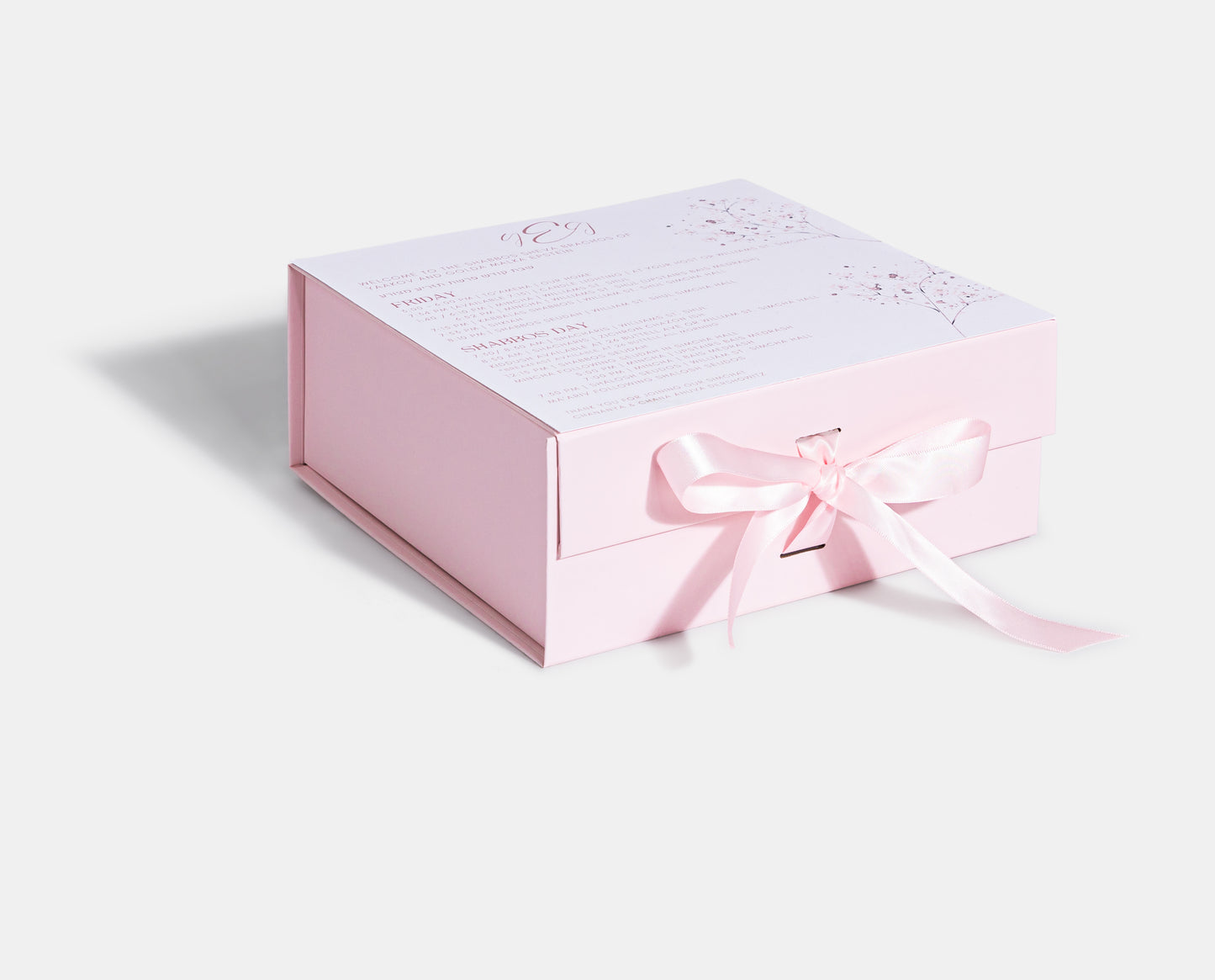 Spring Blossom Magnetic Bow Box