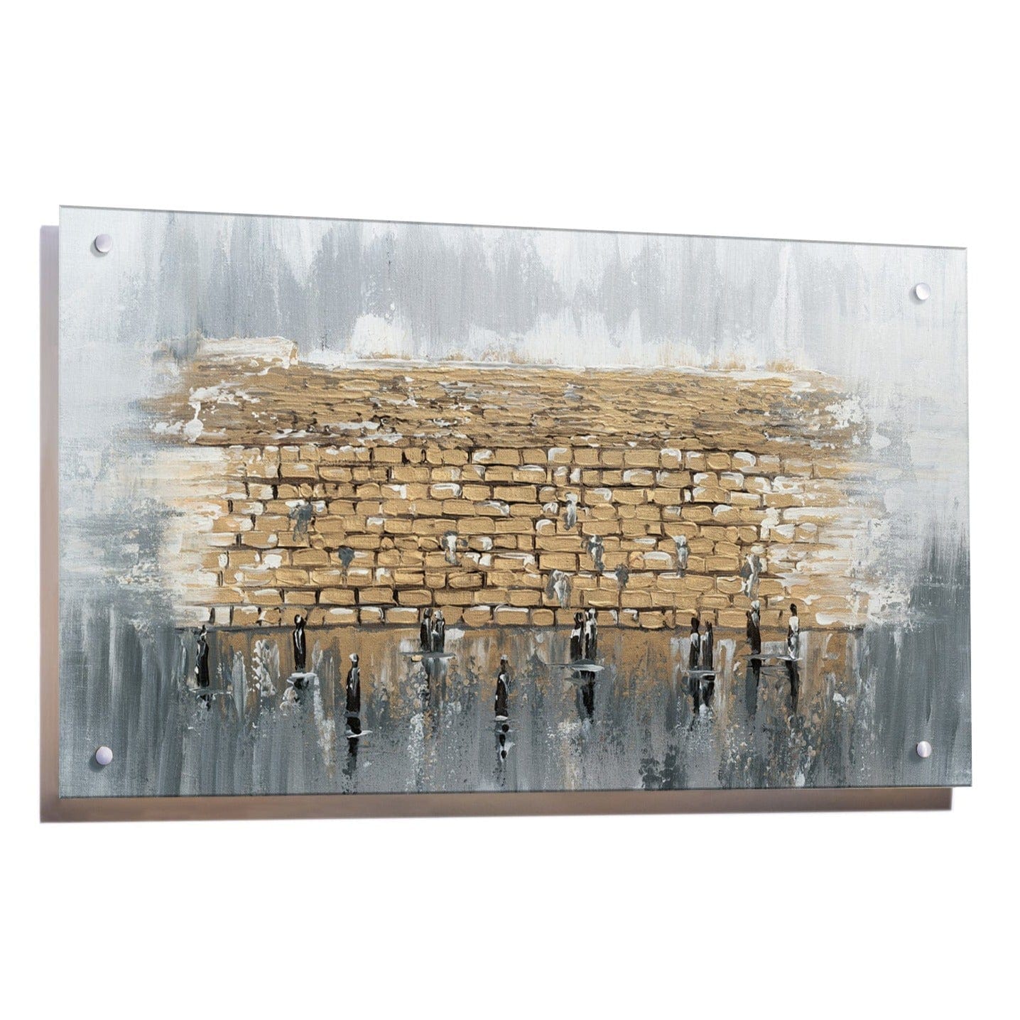 Kosel Reflected in Prayer Painting - Waterdale Collection