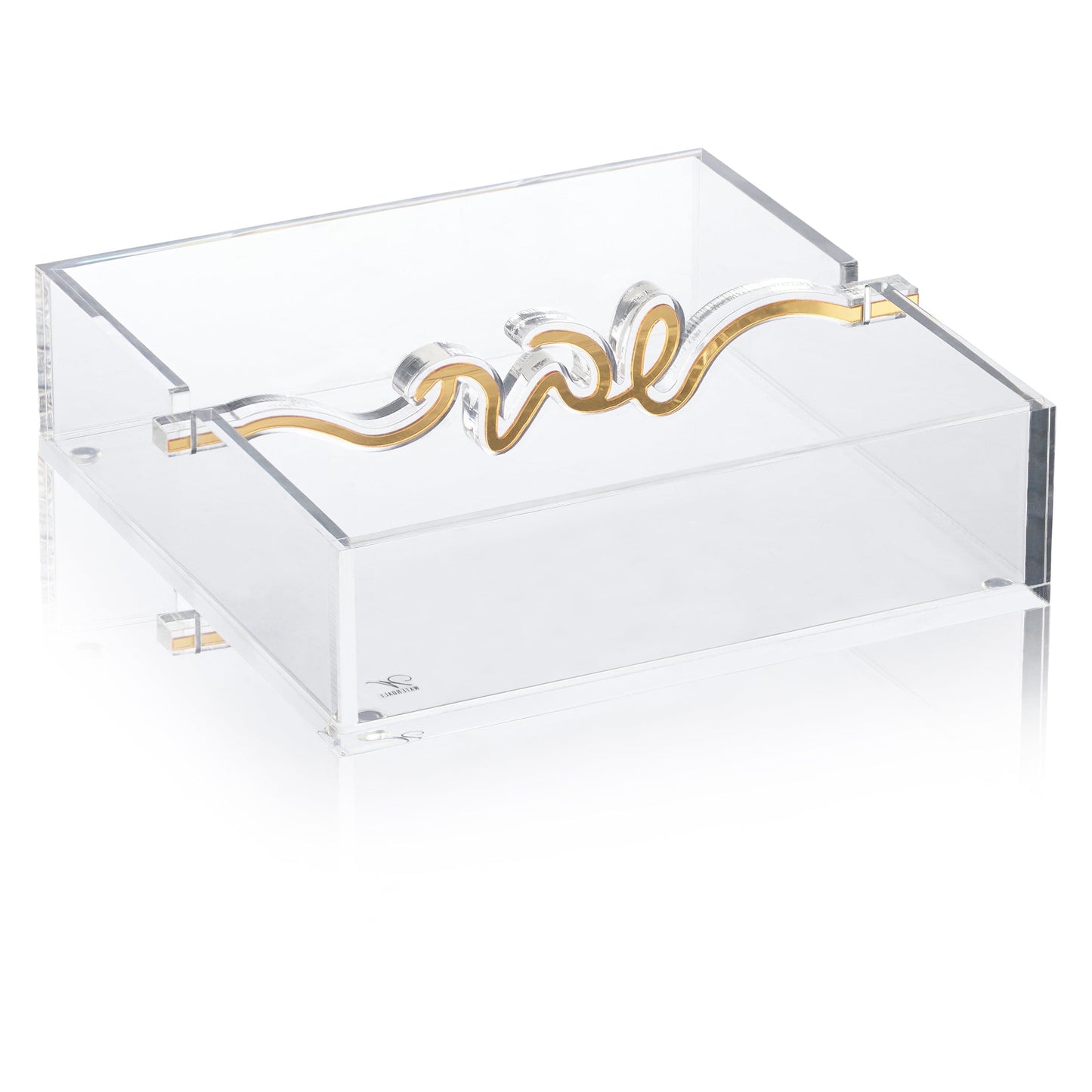 Mishloach Manos - Shabbos Napkin Holder - Waterdale Collection