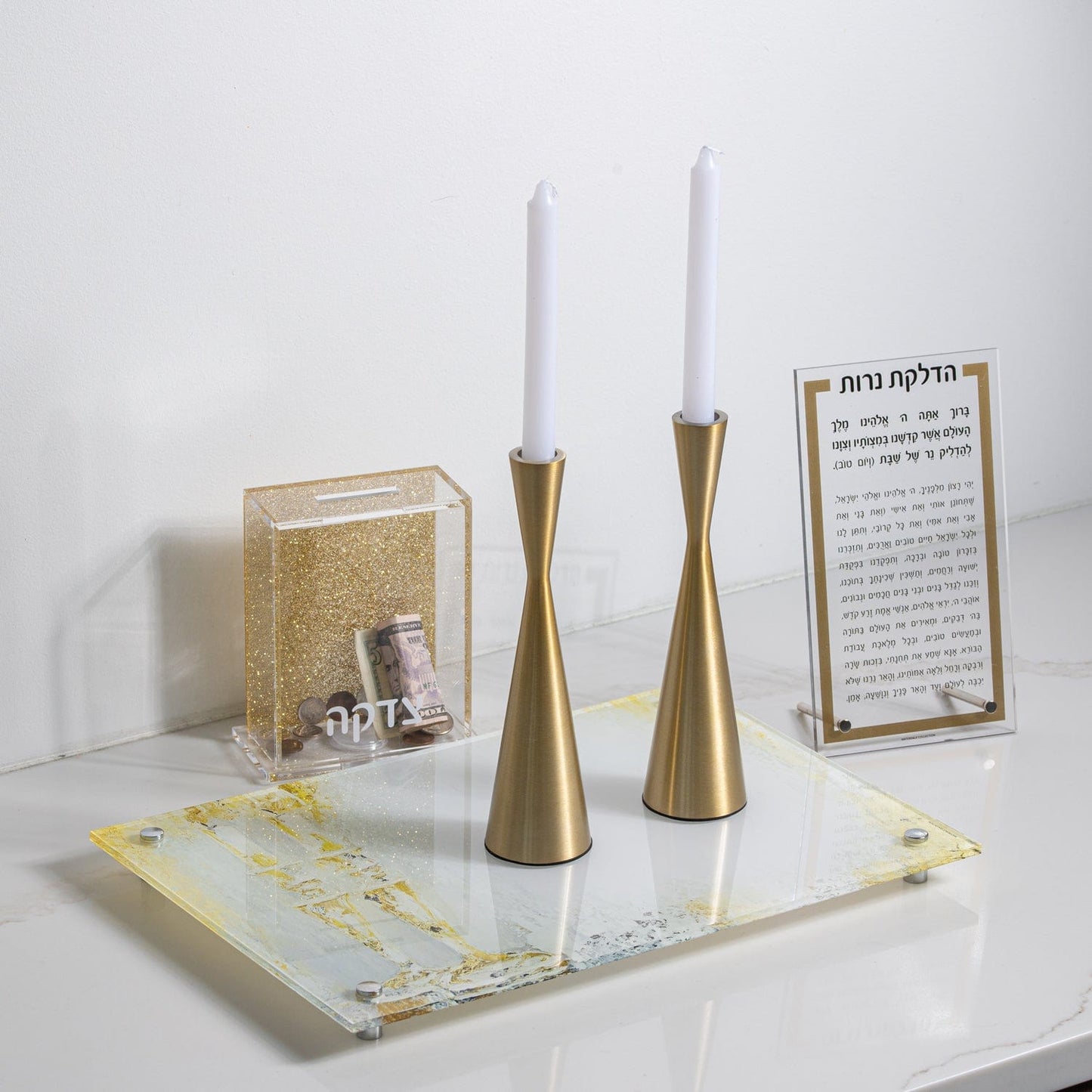 Painted Hadlokas Neiros Tray - Waterdale Collection