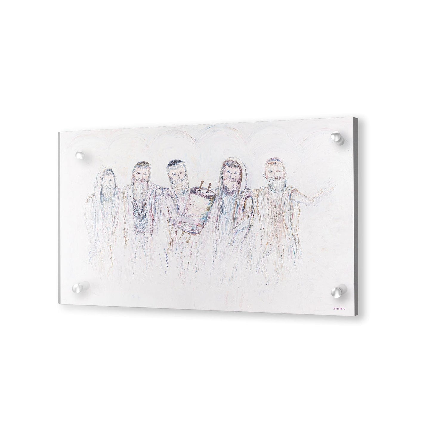 Shira Licht Simchas Torah Painting - Waterdale Collection