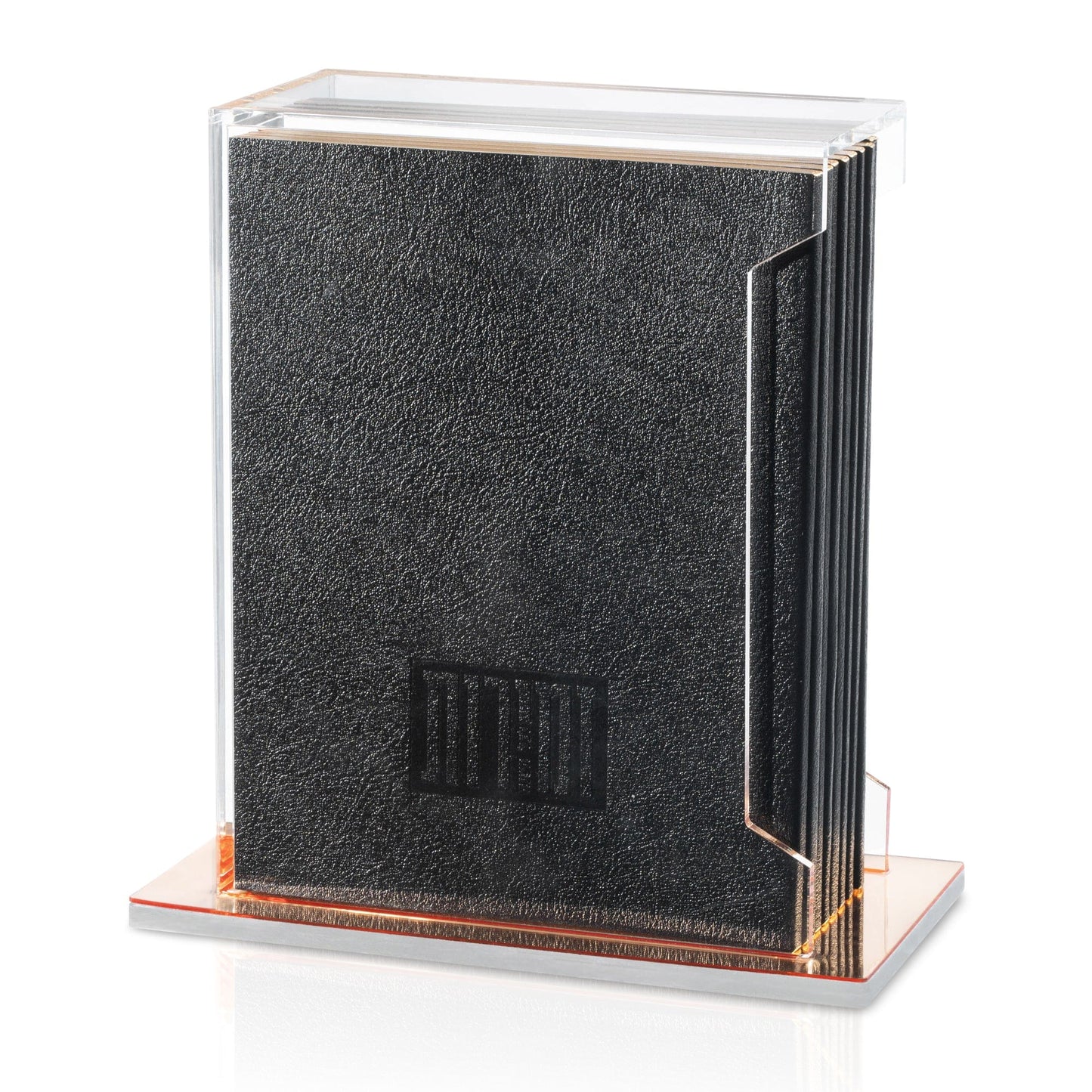 Softcover Leather & Lucite Zemiros Bencher Set - Waterdale Collection