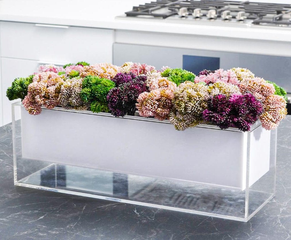 Purple Succulent Suspended Flower Arrangement