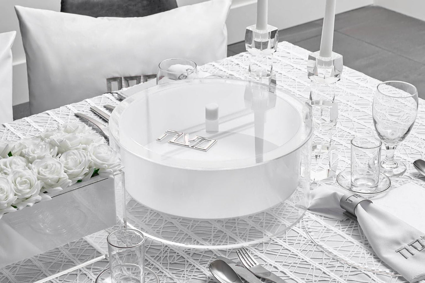 Suspended Matzah Box - Waterdale Collection