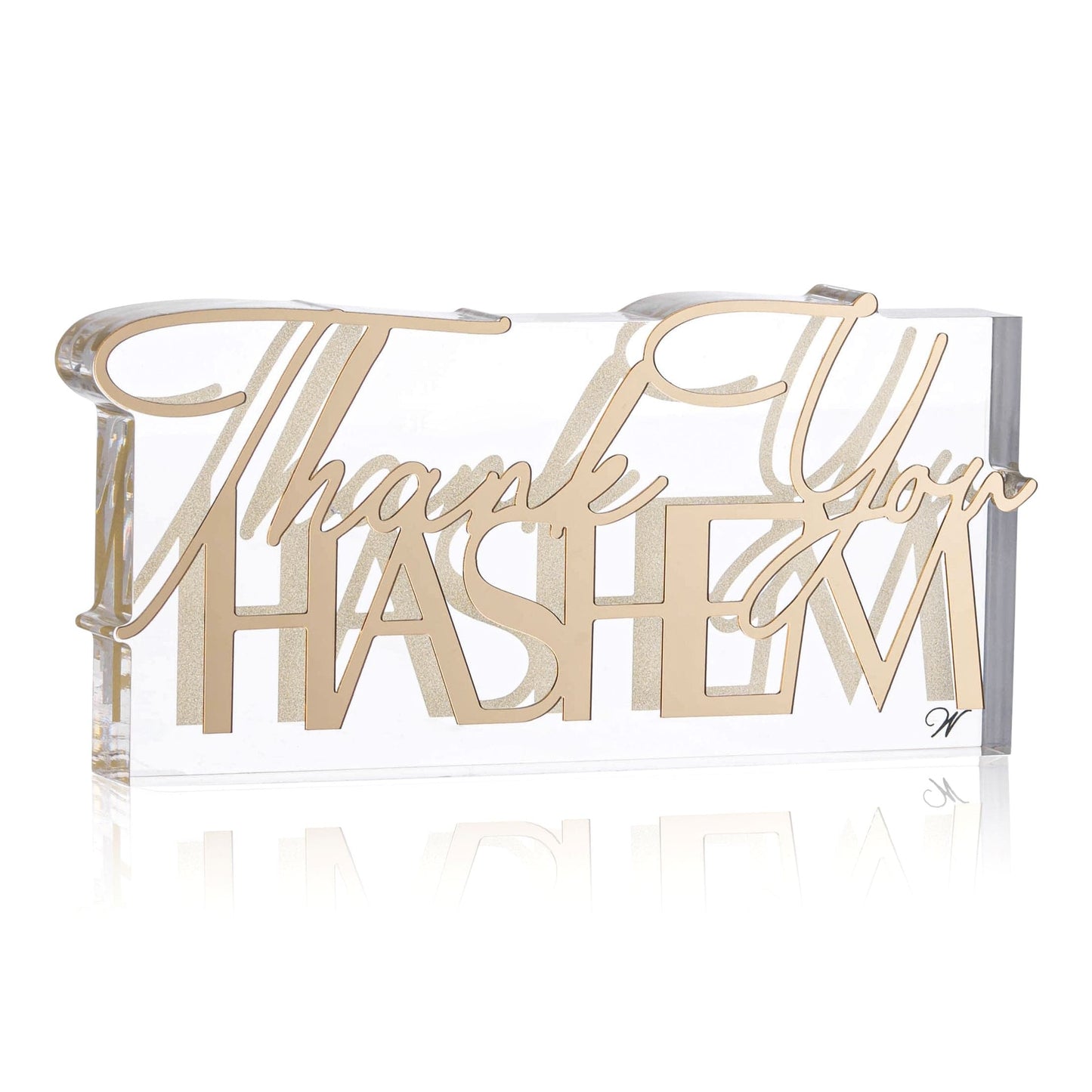 Thank You Hashem Sculpture - Waterdale Collection