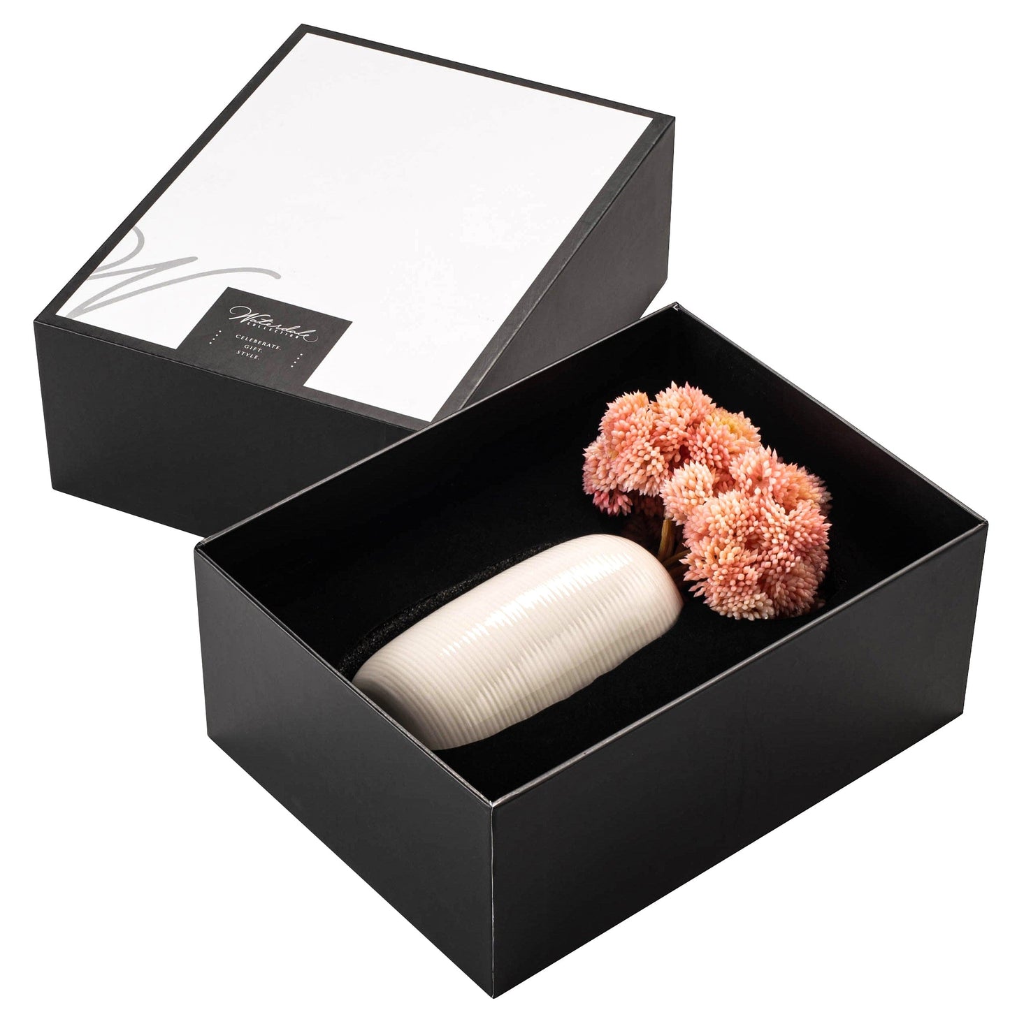 The Pinks Ribbed Faux Floral - Waterdale Collection