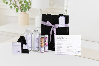 Lavender Leaf Spring Tote