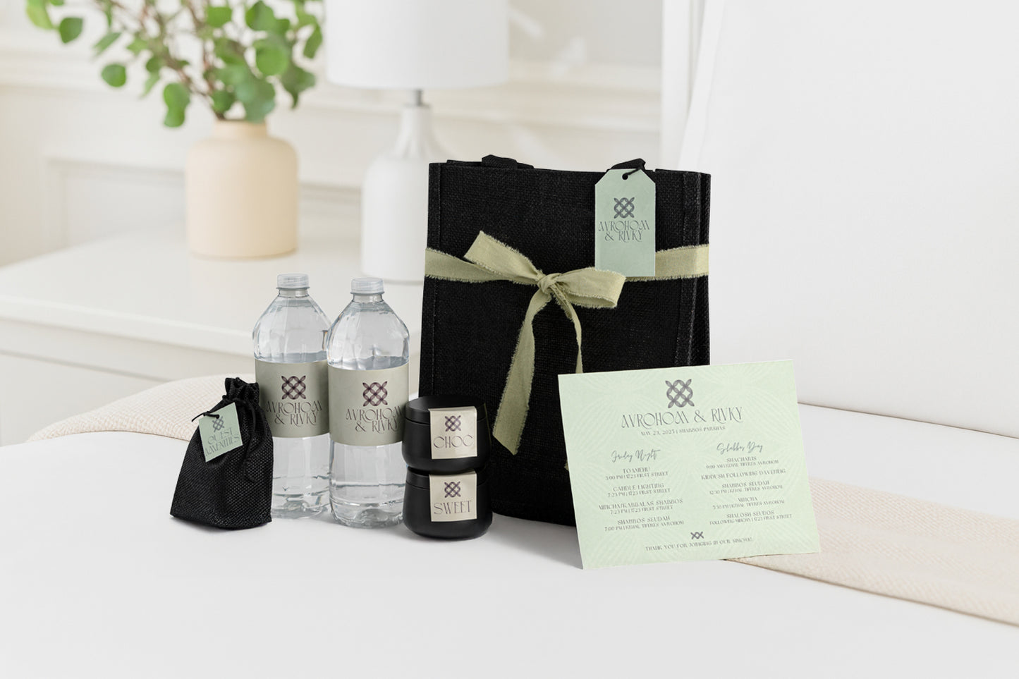 Sage Green Spring Tote