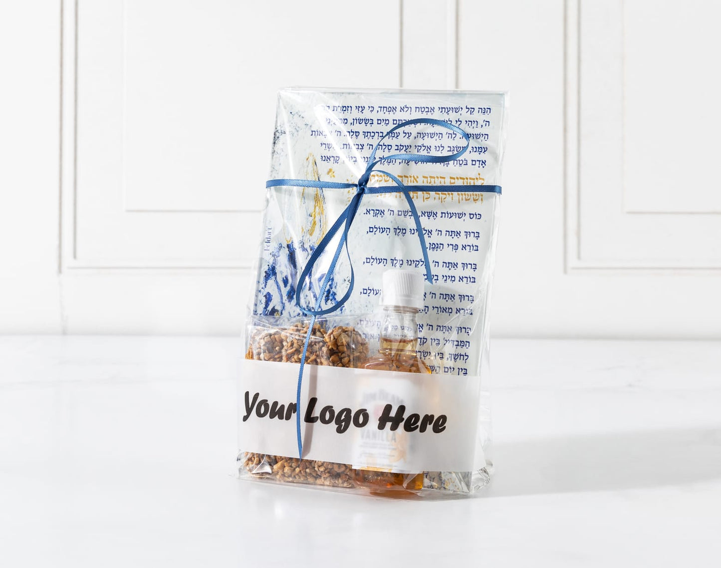 Lucite Artwork Havdalah Card Mishloach Manos Arrangement