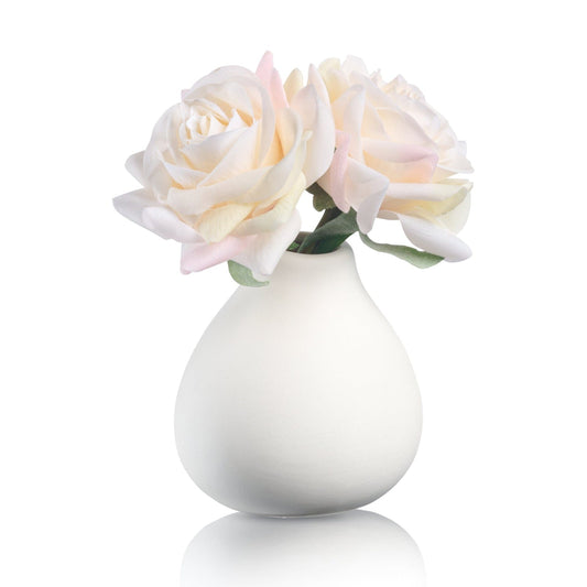 Faux Floral Teardrop