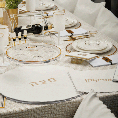 Classic Pesach Chargers - Waterdale Collection