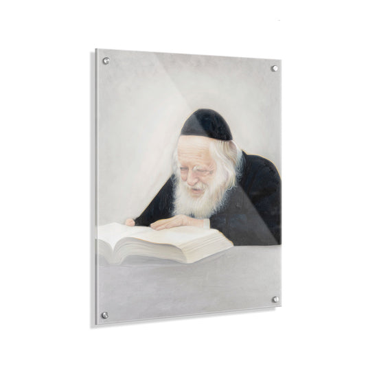 Gedolim Art Rav Chaim Kanievsky - Light - Waterdale Collection