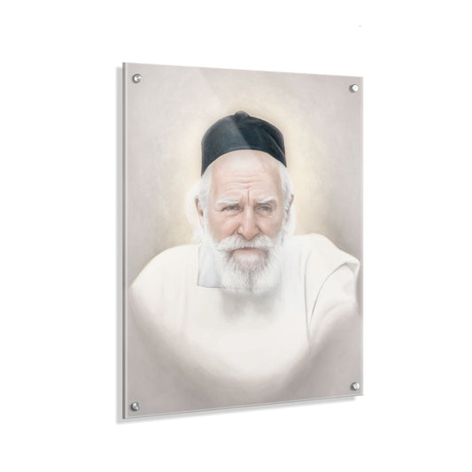 Gedolim Art Rav Moshe Feinstein - Light - Waterdale Collection