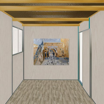 Meron Vinyl Sukkah Decoration - Waterdale Collection