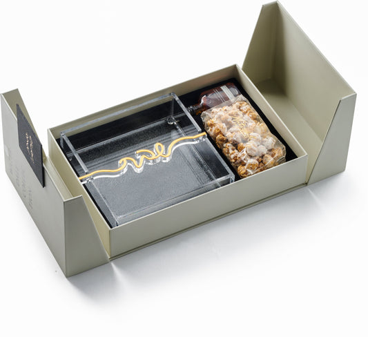 Mishloach Manos - Shabbos Napkin Holder - Waterdale Collection