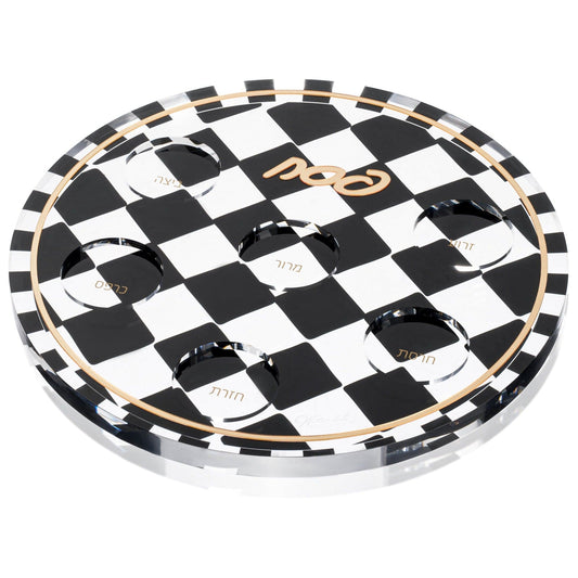 Onyx Seder Plate - Waterdale Collection