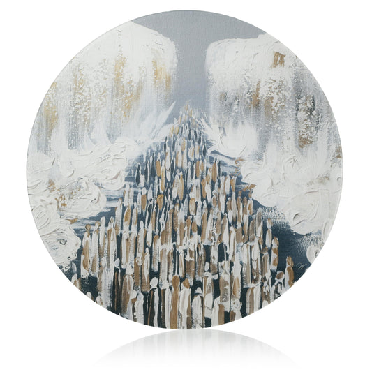 Painted Pesach Chargers (Style 2) - Waterdale Collection