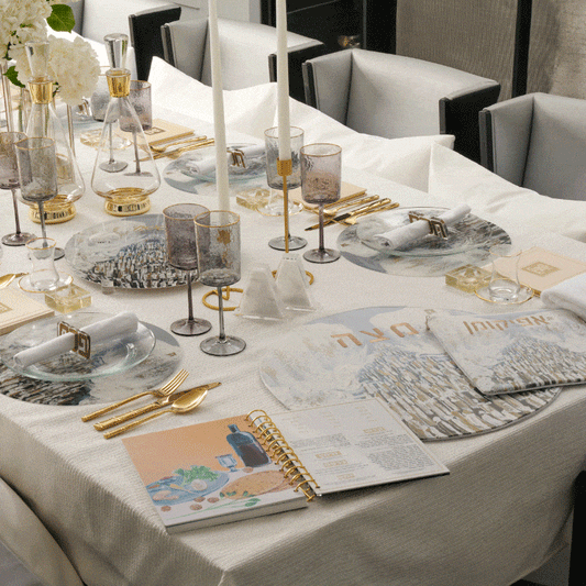 Pesach 2023 Painted Tablescape - Waterdale Collection