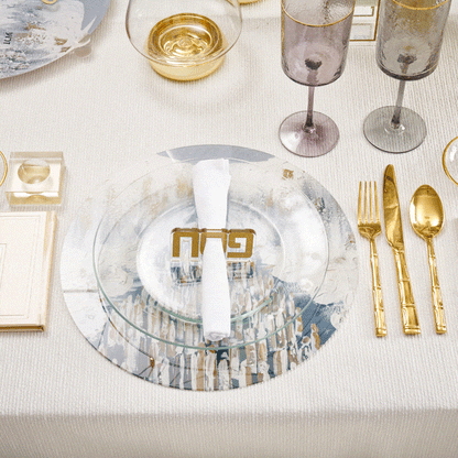 Pesach 2023 Painted Tablescape - Waterdale Collection