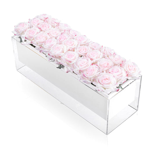 Soft Pink Rose Suspended Arrangement