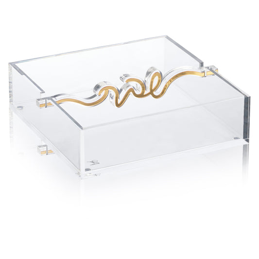 Shabbos Bar Napkin Holder - Waterdale Collection