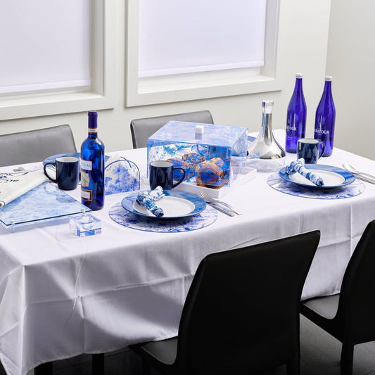 Shavuos French Toile 2024  Tablescape