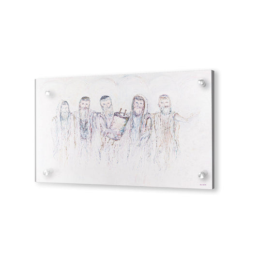 Shira Licht Simchas Torah Painting - Waterdale Collection