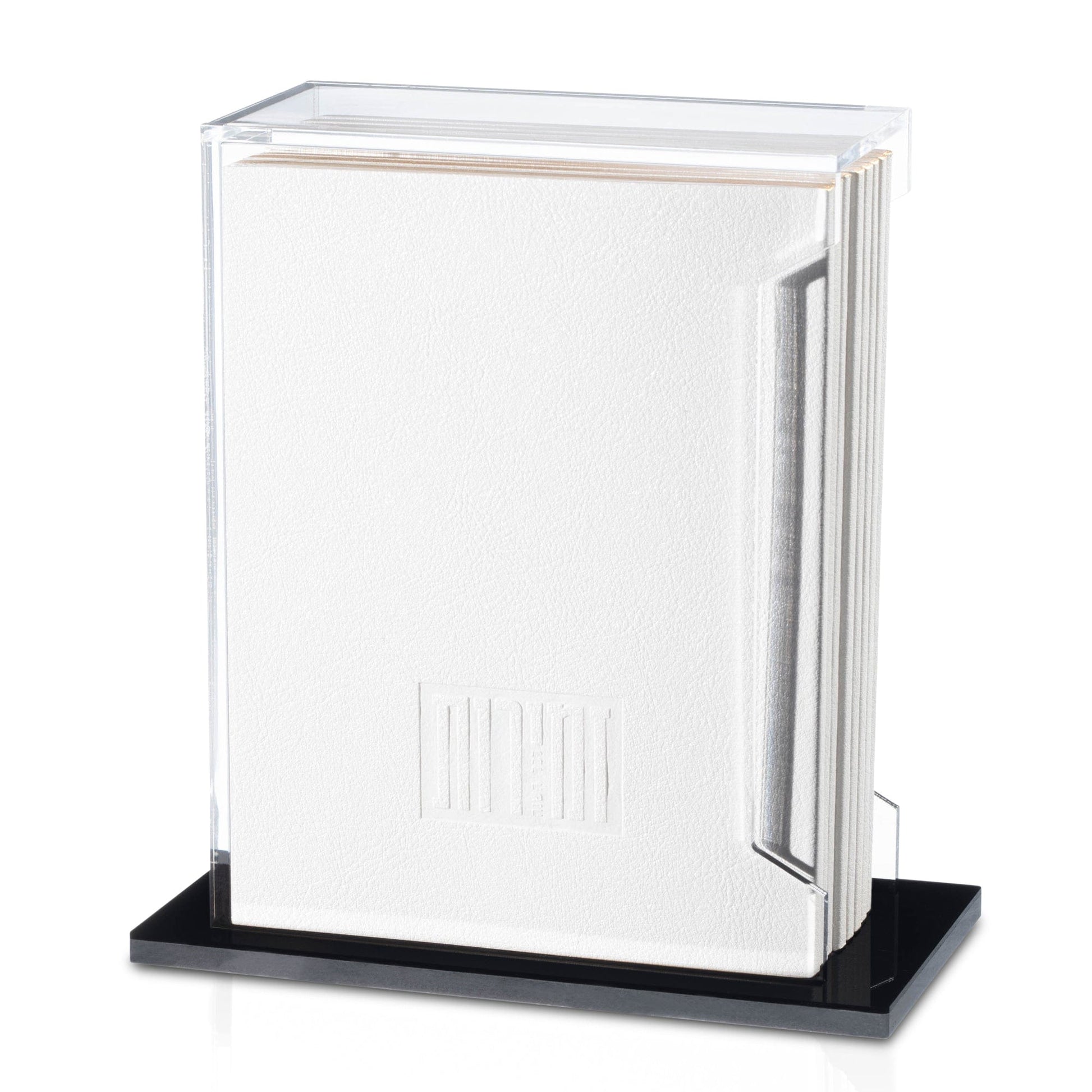 Softcover Leather & Lucite Zemiros Bencher Set - Waterdale Collection